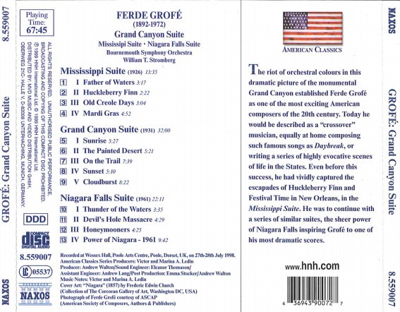 FERDE GROFE - GRAND CANYON SUITE - Imagen 2