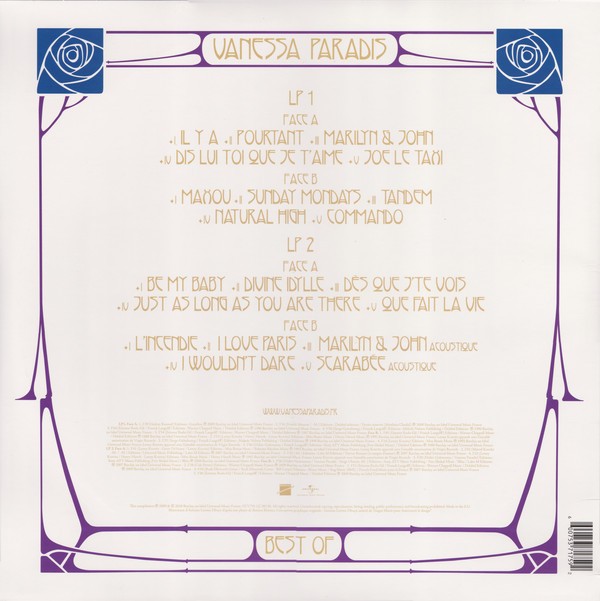 VANESA PARADIS - BEST OF - Imagen 2