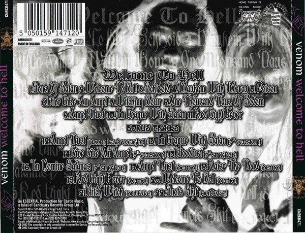 VENOM - WELCOME TO HELL - Imagen 3