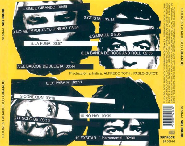 RATONES PARANOICOS - GIRANDO - Imagen 2