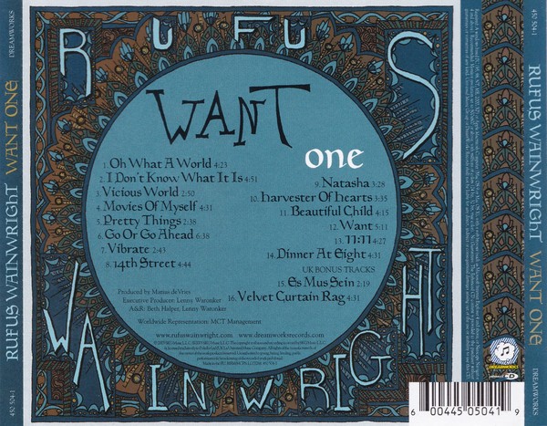 RUFUS WAINWRIGHT - WANT ONE - Imagen 2