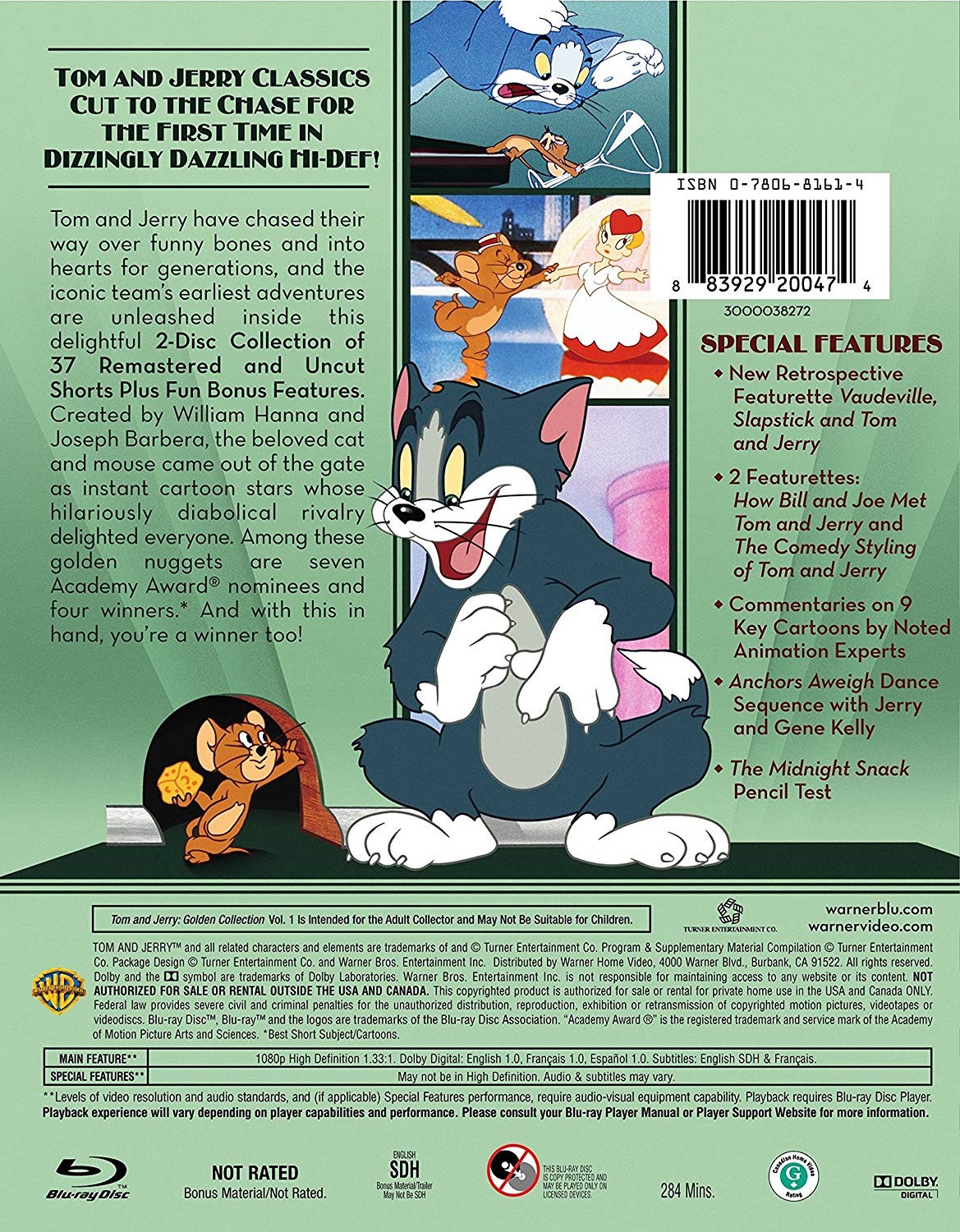 TOM & JERRY - GOLDEN COLLECTION - VOLUMEN 1 - Imagen 2