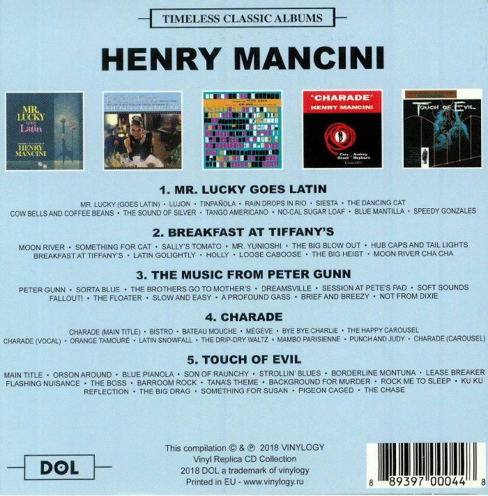 HENRY MANCINI - TIMELESS CLASSIC ALBUMS - SOUNDTRACK - Imagen 2