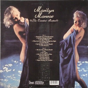 MARILYN MONROE - THE ESSENTIAL MASTERS