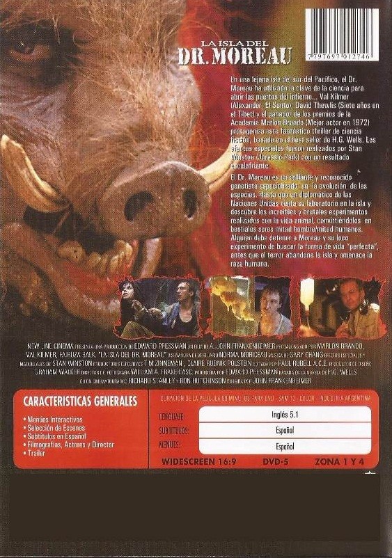 LA ISLA DEL DR MOREAU - Imagen 2