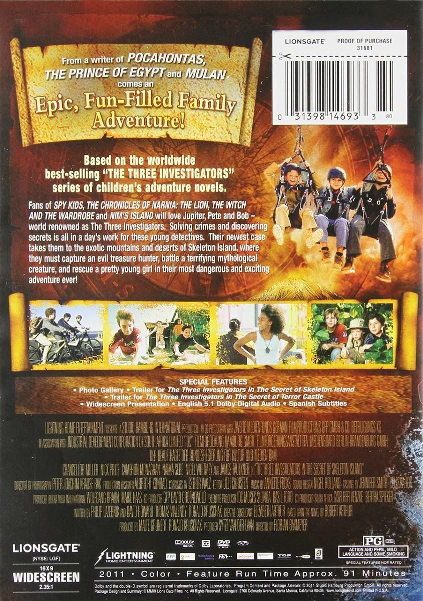 THE THREE INVESTIGATORS IN THE SECRET OF SKELETON ISLAND - Imagen 2