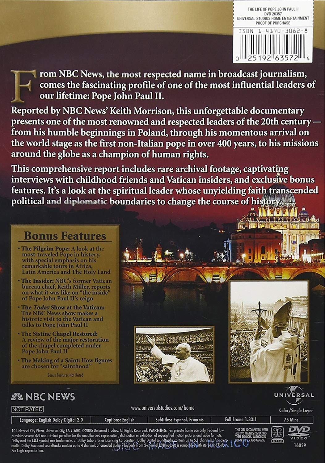 THE LIFE OF POPE JOHN PAUL II - Imagen 2