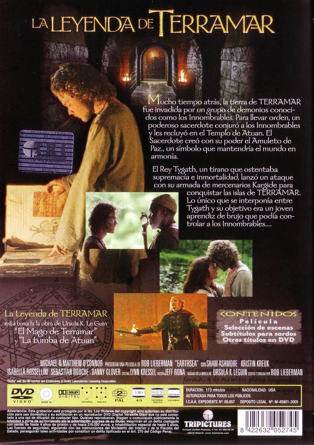 LA LEYENDA DE TERRAMAR - Imagen 2