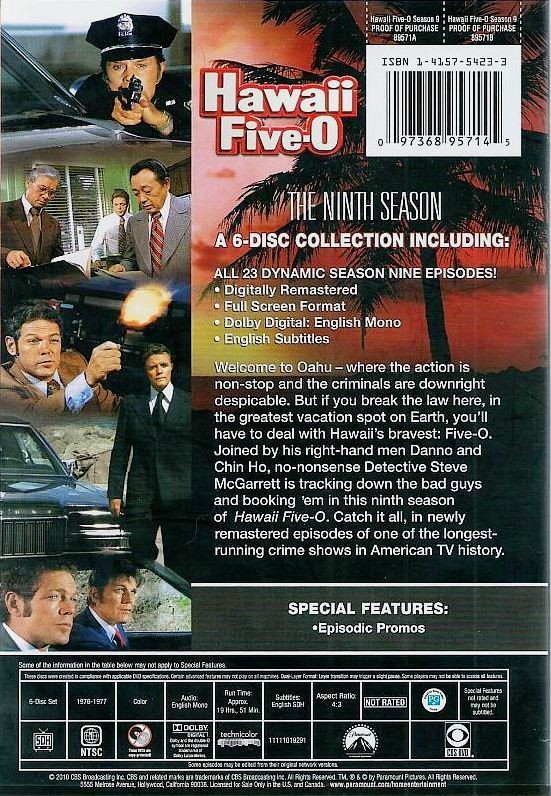 HAWAII FIVE-0 - 9 SEASON - Imagen 2