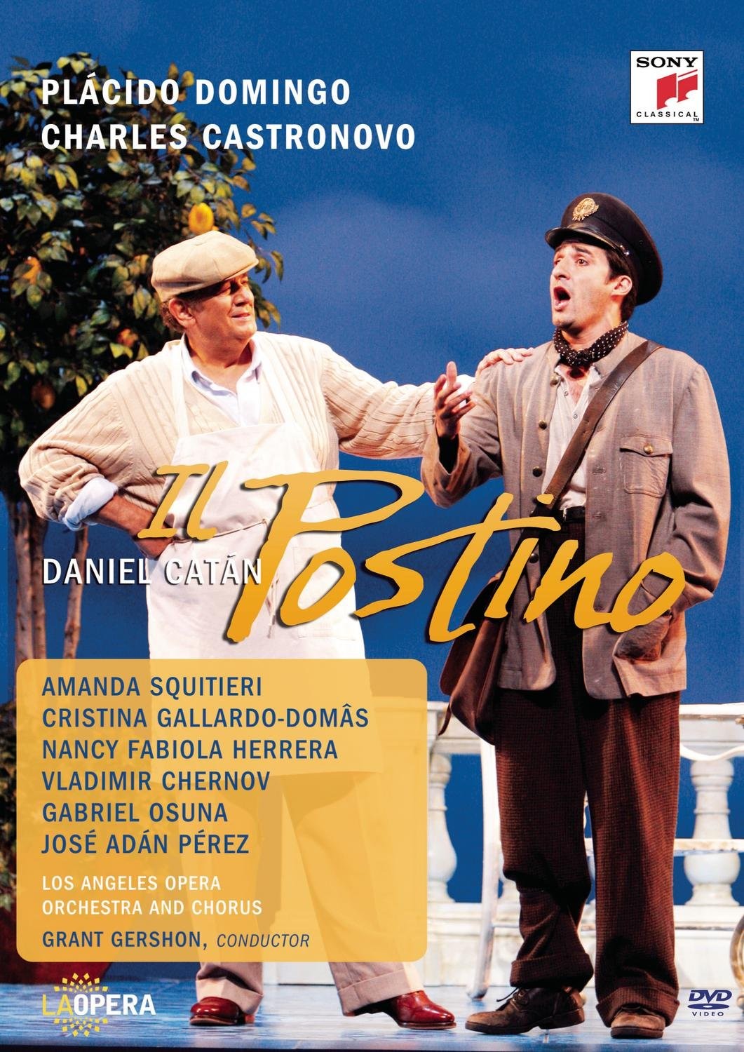 PLACIDO DOMINGO Y CHARLES CASTRONOVO - DANIEL CATAN - IL POSTINO