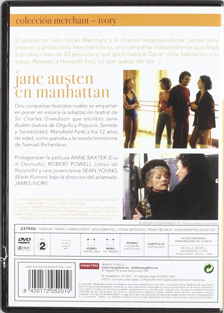 JANE AUSTEN EN MANHATTAN - Imagen 2
