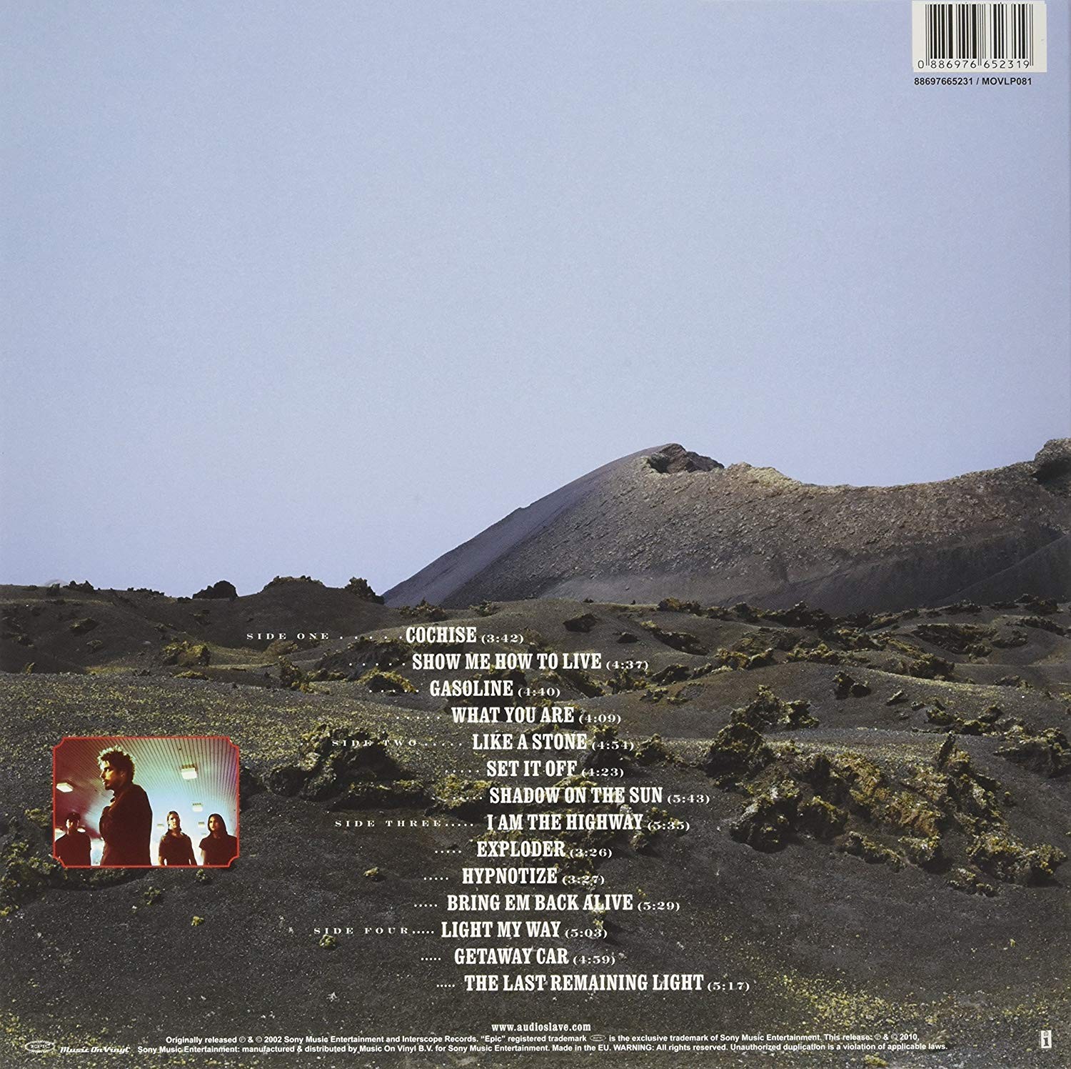 AUDIOSLAVE - AUDIOSLAVE - Imagen 2