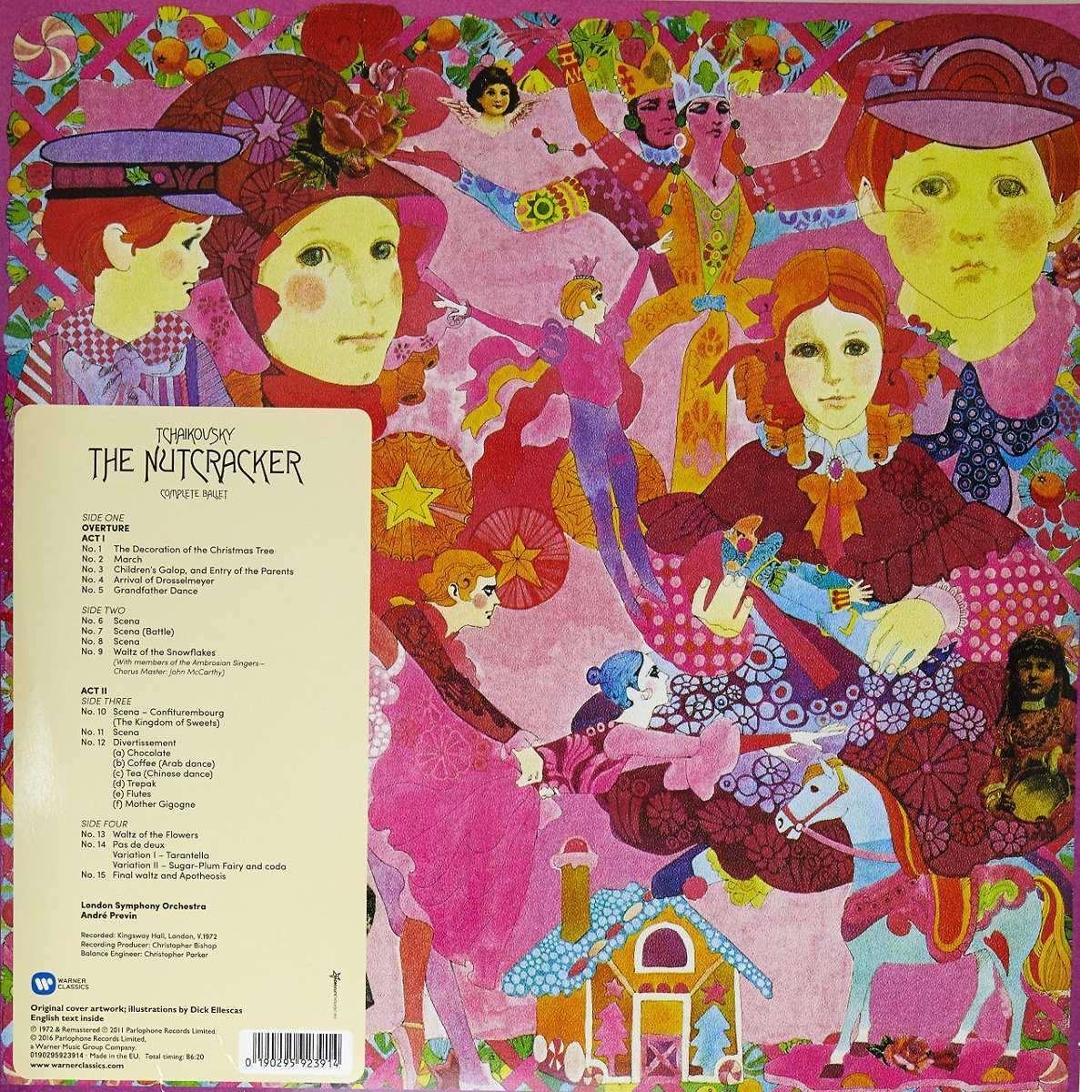 ANDRE PREVIN - LONDOSN SYMPHONY ORCHESTRA - TCHAIKOVSKY - THE NUTCRAKER COMPLETE BALLET - Imagen 2