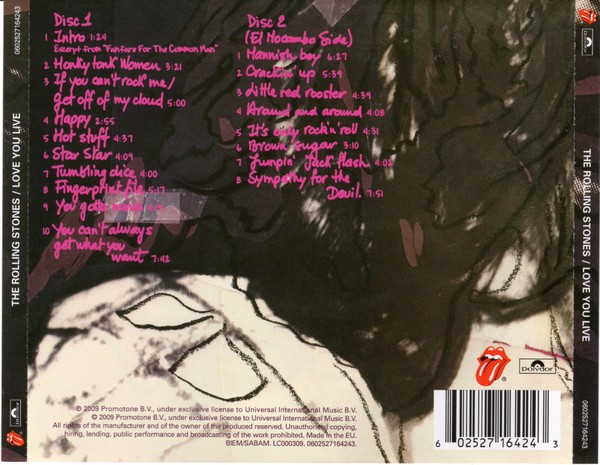THE ROLLING STONES - LOVE YOU LIVE - Imagen 2