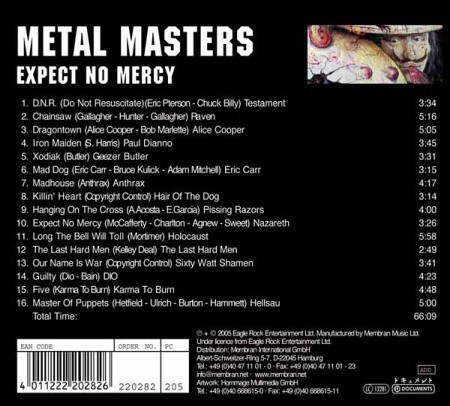 METAL MASTERS - EXPECT NO MERCY - Imagen 2
