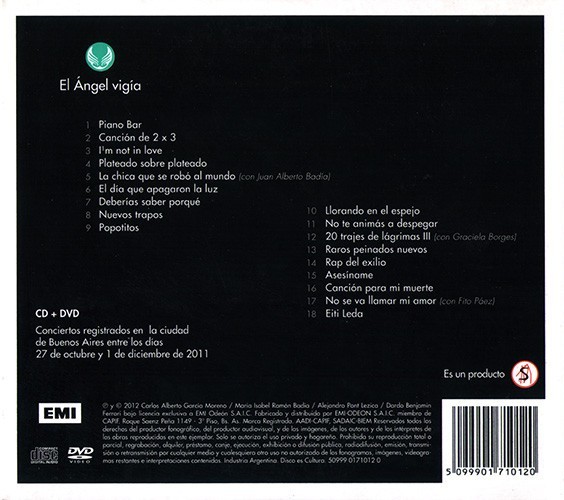 CHARLY GARCIA & THE PROSTITUTION - EL ANGEL VIGIA - Imagen 2
