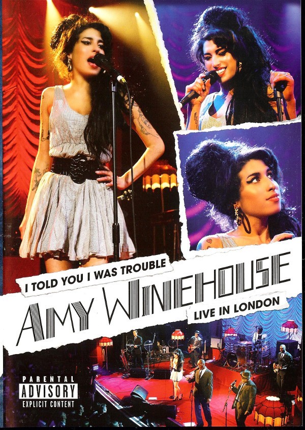 AMY WINEHOUSE - I TOLD YOU I WAS TROUBLE - LIVE IN LONDON