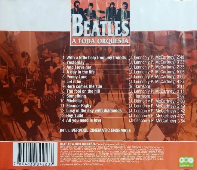 THE BEATLES - A TODA ORQUESTA - Imagen 2