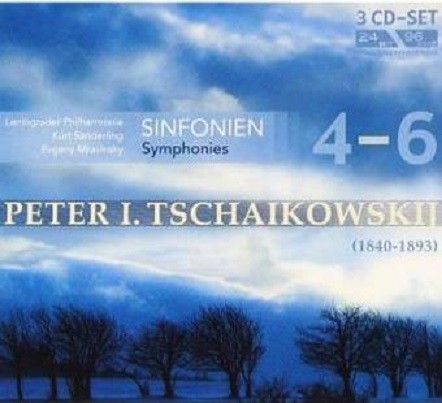 LENINGRADE PHILHARMONIE - KURT SANDERLING - EVGENY MRAVINSKY - TCHAIKOVSKY - SINFONIEN SYMPHONIES Nº 4-6