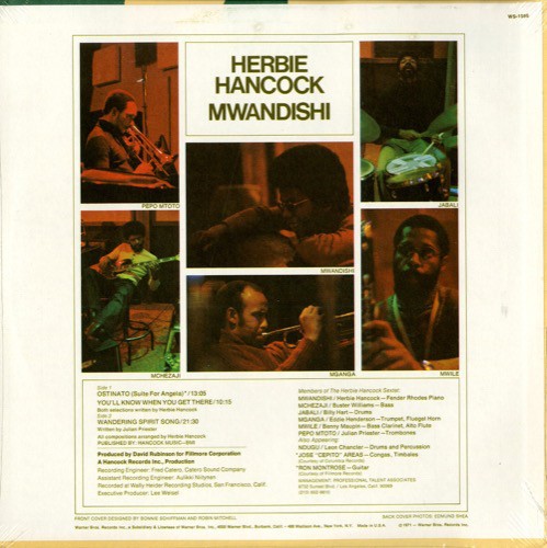 HERBIE HANCOCK - MWANDISHI - Imagen 2