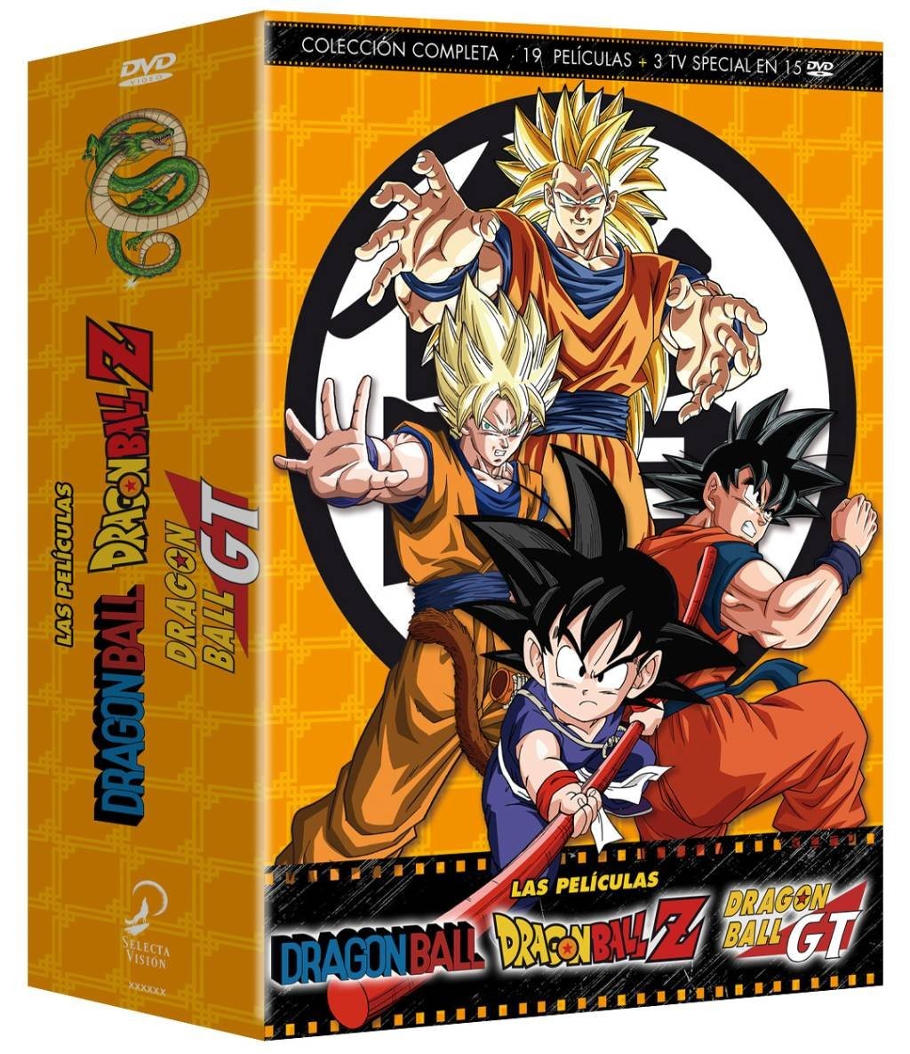 DRAGON BALL / DRAGON BALL Z / DRAGON BALL GT - COLECCION COMPLETA - LAS PELICULAS