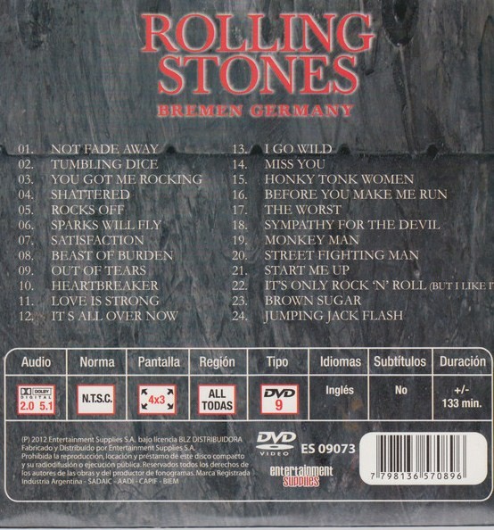 THE ROLLING STONES - BREMEN GERMANY - 50 YEARS - Imagen 2