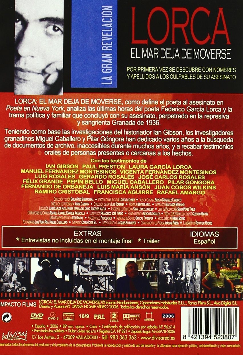 LORCA - EL MAR DEJA DE MOVERSE - Imagen 2