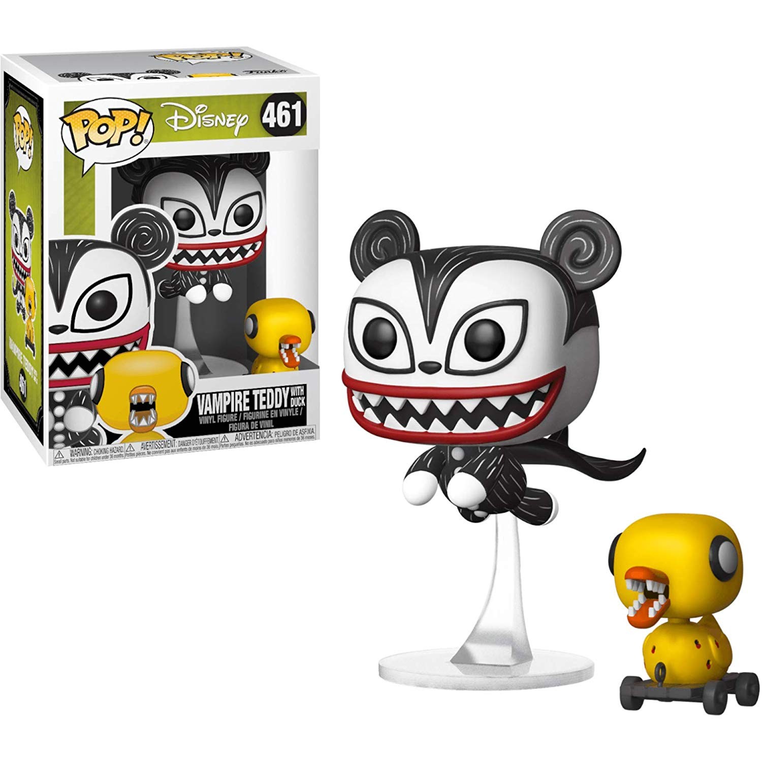 Pop! 461: The Nightmare Before Christmas / Vampire Teddy with Duck