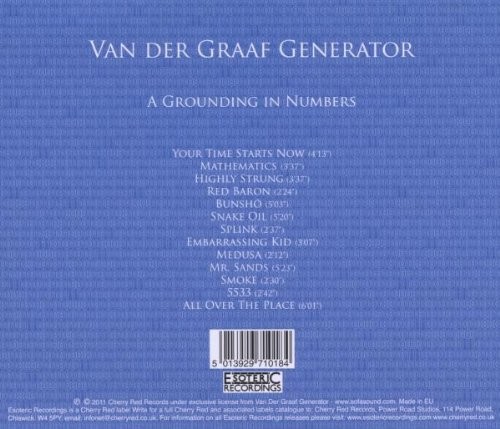VAN DER GRAAF GENERATOR - A GROUNDING IN NUMBERS - Imagen 2