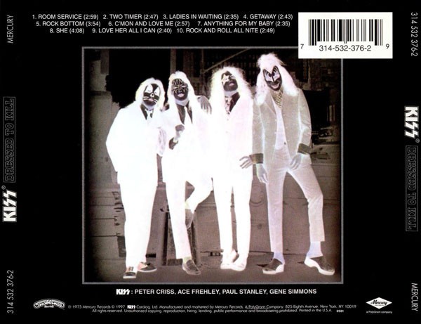 KISS - DRESSED TO KILL - Imagen 2