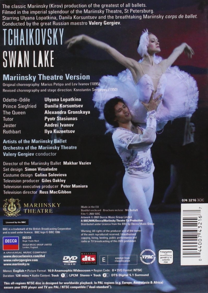 SWAN LAKE - TCHAIKOVSKY - Imagen 2