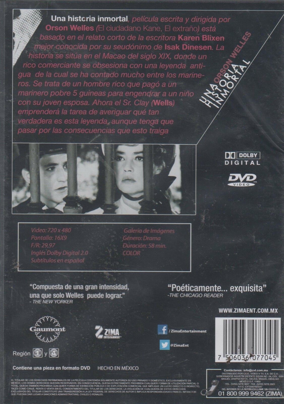 UNA HISTORIA INMORTAL