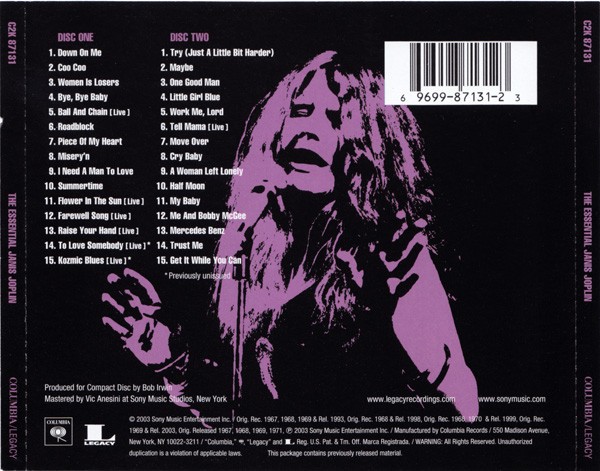 JANIS JOPLIN - THE ESSENTIAL - Imagen 2