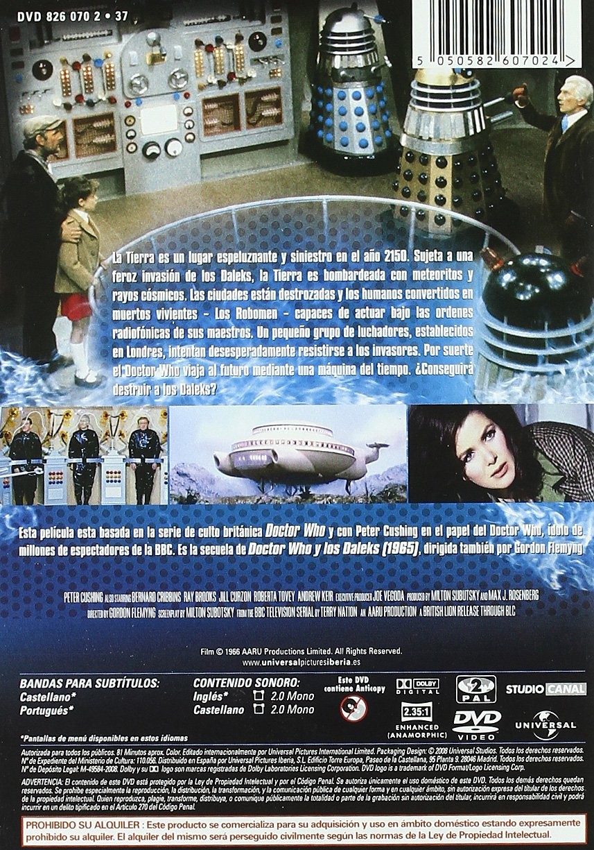 LOS DALEKS INVADEN LA TIERRA 2150 AD - Imagen 2