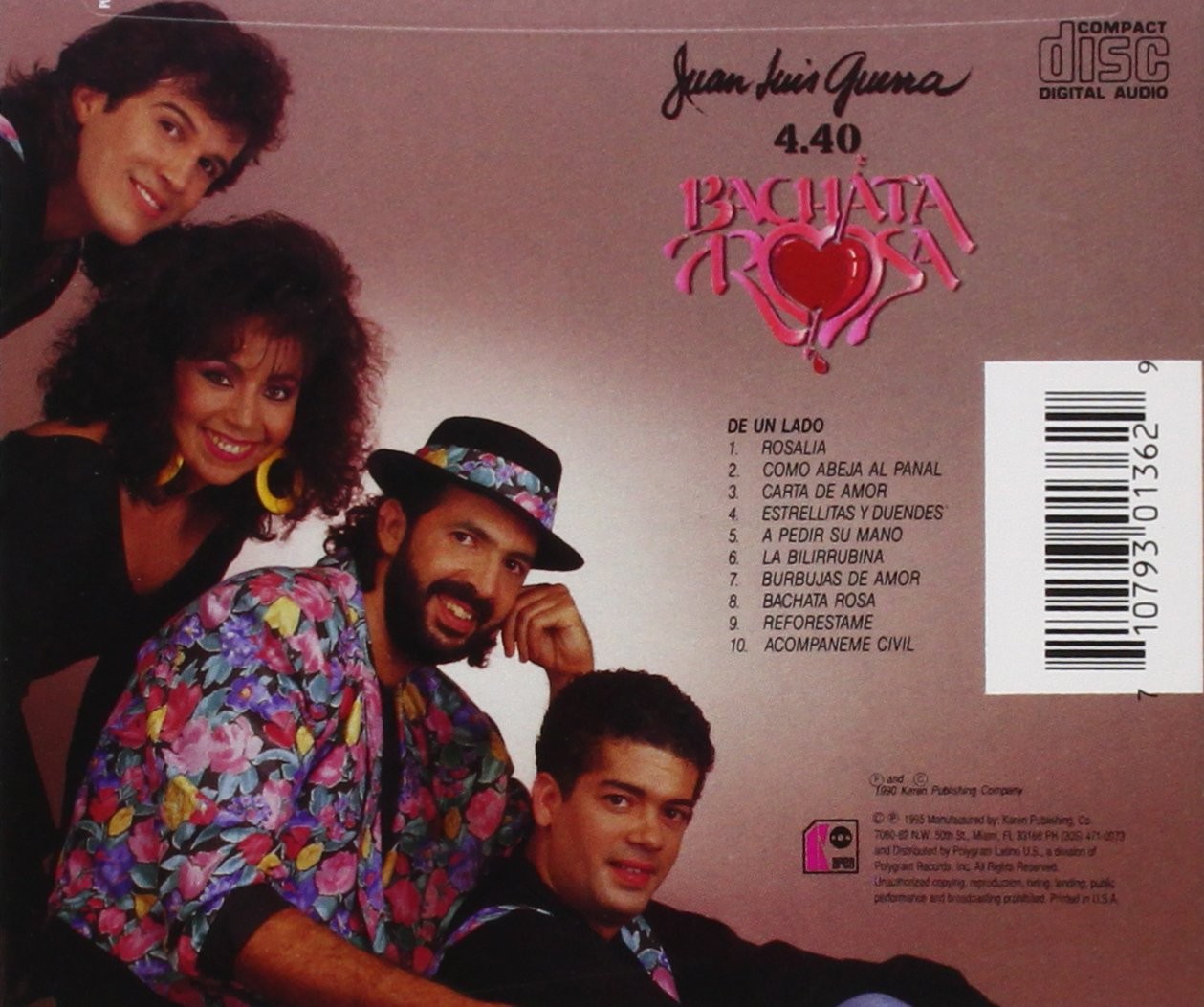 JUAN LUIS GUERRA - BACHATA ROSA - Imagen 2