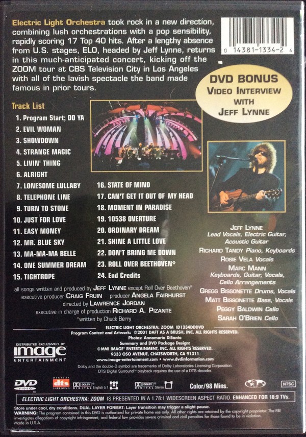 JEFF LYNNE ELO - ZOOM TOUR LIVE - Imagen 2