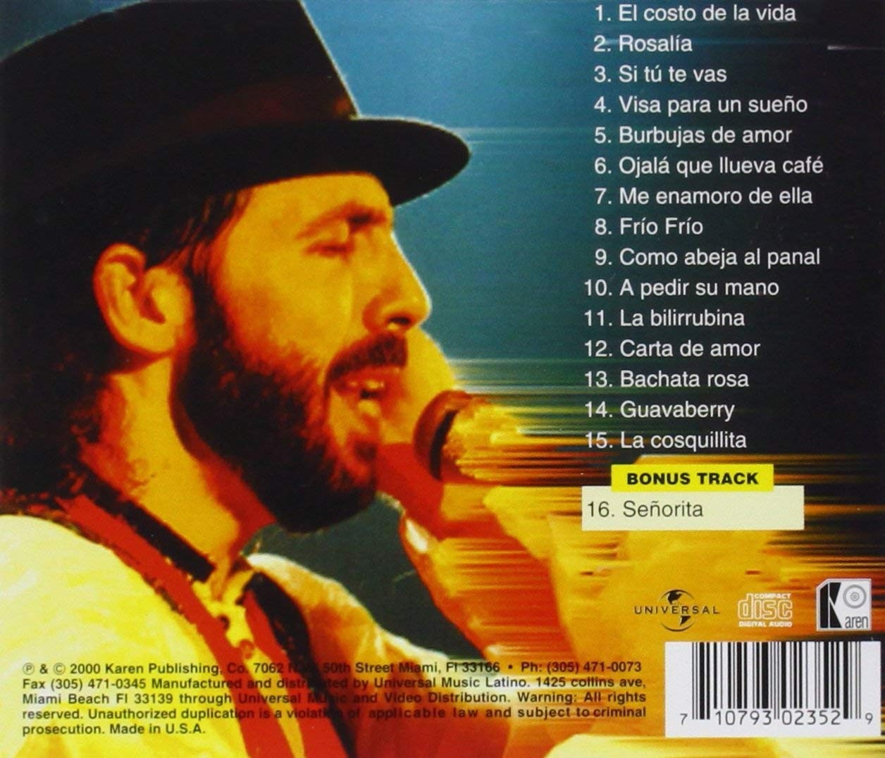 JUAN LUIS GUERRA - GRANDES EXITOS - Imagen 2