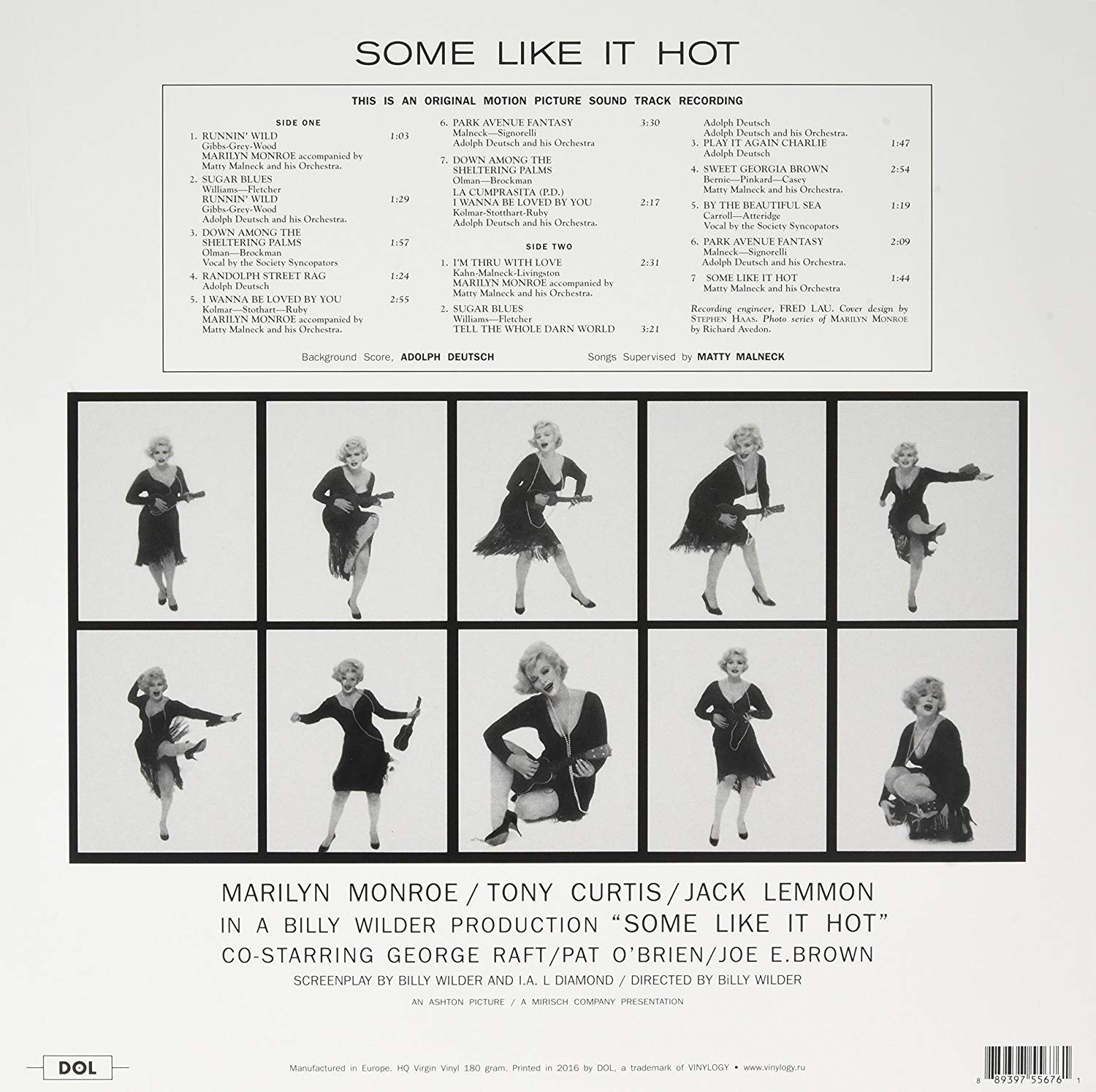 SOME LIKE IT HOT - SOUNDTRACK - Imagen 2