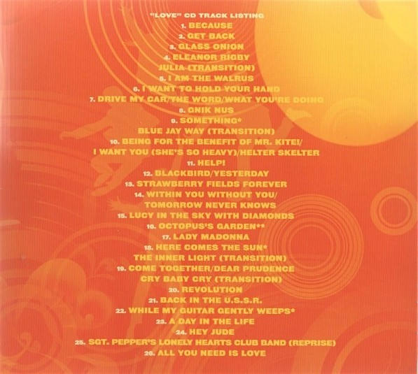 THE BEATLES - LOVE - Imagen 3