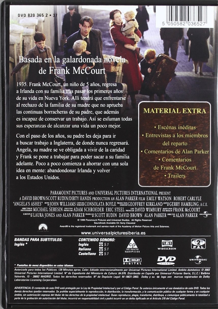 LAS CENIZAS DE ANGELA - Imagen 2