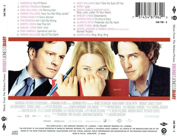 BRIDGET JONES DIARY - SOUNDTRACK - Imagen 3