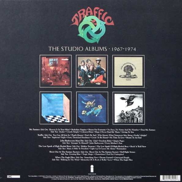 TRAFFIC - THE STUDIO ALBUMS 1967-1974 - Imagen 2