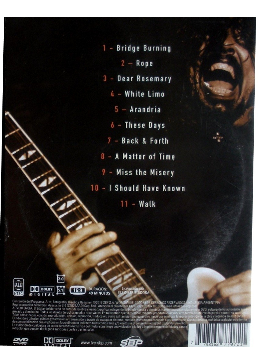 FOO FIGHTERS - WASTING LIGHT 2011 - LIVE FROM STUDIO 606 - Imagen 2