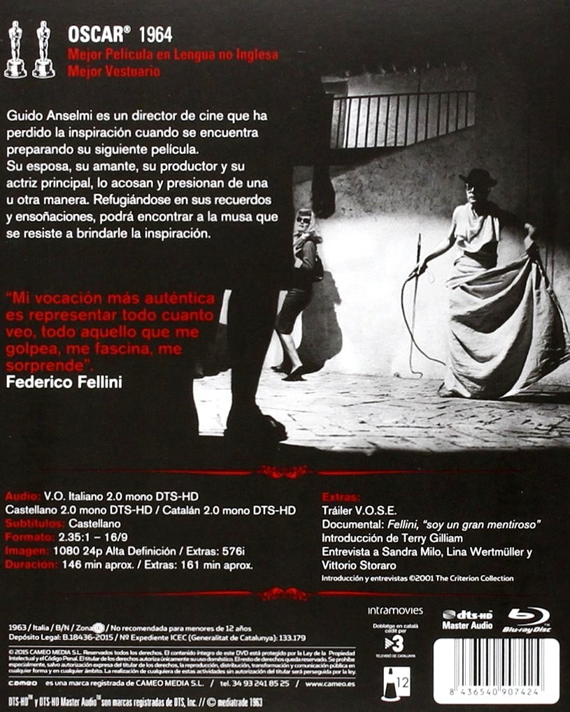 8 1/2 - OCHO Y MEDIO - Imagen 2