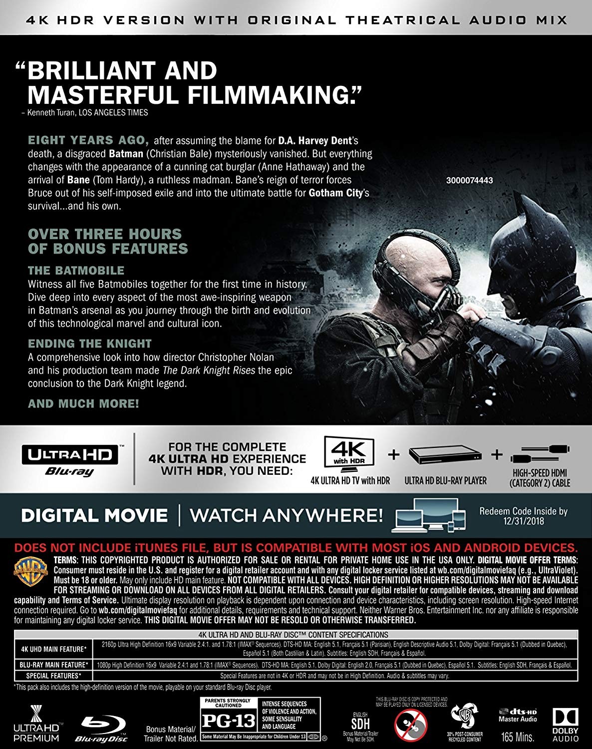 THE DARK KNIGHT RISES - Imagen 2