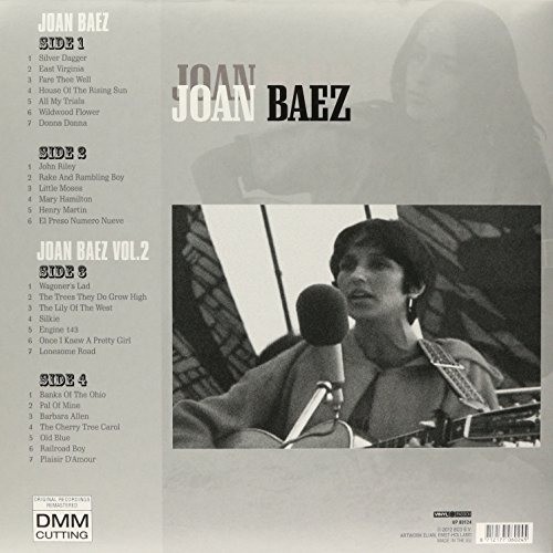 JOAN BAEZ - ORIGINAL ALBUMS - JOAN BAEZ & JOAN BAEZ VOL 2 - Imagen 2