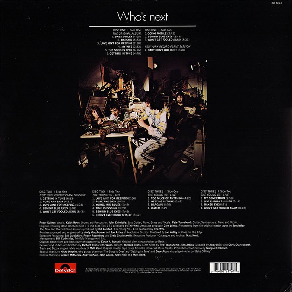 THE WHO - WHOS NEXT - Imagen 2