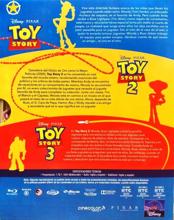 TOY STORY 1 - 2 - 3 - Imagen 2