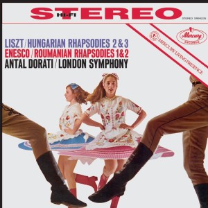 RHAPSODIES BY LISZT & ENESCO / ANTAL DORATRI - LONDON SYMPHONY ORCHESTRA