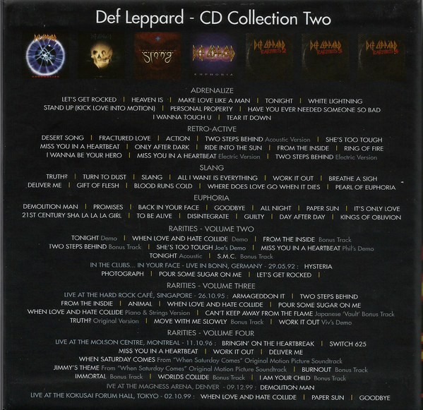DEF LEPPARD - COLLECTION VOLUME TWO - Imagen 2